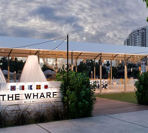 The Riverside Wharf to Open Next Month Along the Miami River - BRG