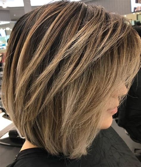 16 Layered Bob Hairstyles That Will Flatter Anyone Thick Hair Styles