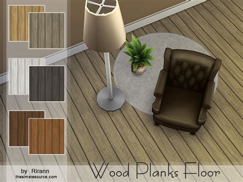 The Sims Resource Wood Planks Floor