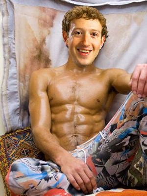 Hot Tech Founders Mark Zuckerberg Topless