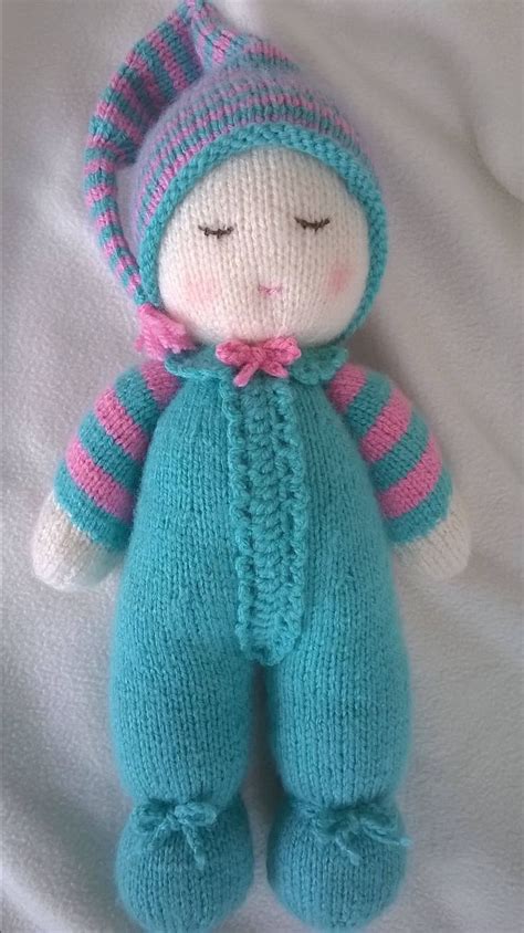 In this section, you can find free doll clothes knitting patterns. Hand Knitted Baby Dumpling Doll by DreamDollies on Etsy ...