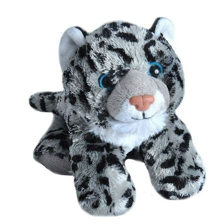Wild Republic Snow Leopard Plush, Stuffed Animal, Plush Toy, Gifts for