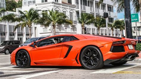 Aventador Cars Italian Orange Lamborghini Lp700 Supercars