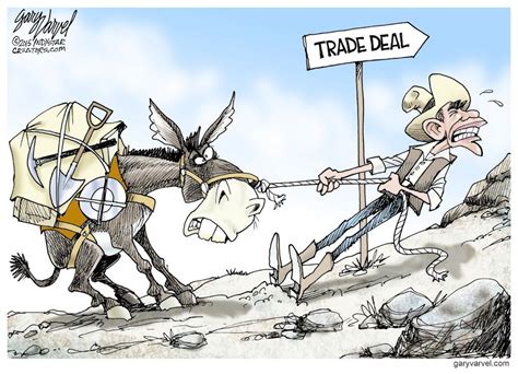 Political Cartoons Obama Presidency Trade Deal Washington Times