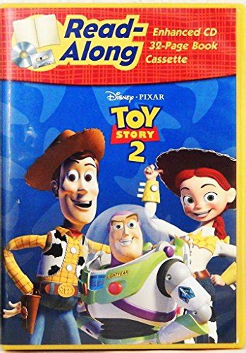 Toy Story 2 Read Along Enhanced Cd 32 Page Book Cassette Disney