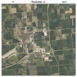 Aerial Photography Map of Rochelle, IL Illinois