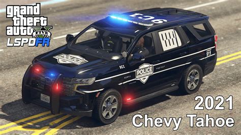 Gta V 2021 Chevrolet Tahoe Ppv Responding To A Car Accident Chevy