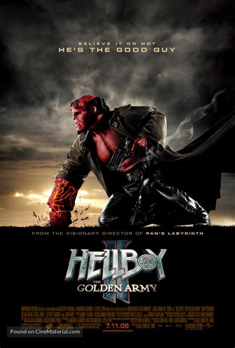 Hellboy Ii The Golden Army 2008 Movie Poster