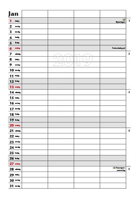 En mycket användbar veckokalender med två veckor per sida. Kalendersidan Kalender 2021 Skriva Ut Gratis