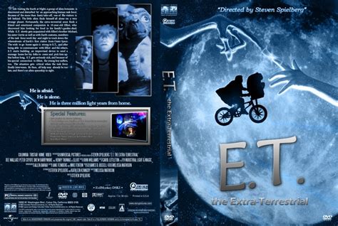 Et The Extra Terrestrial Movie Dvd Custom Covers 7751e T The
