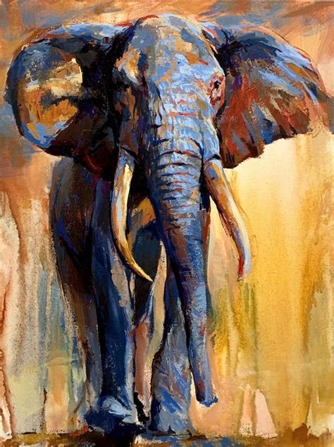 The Journey Me Oil Painting 2019 Art Elephant Painting Canvas