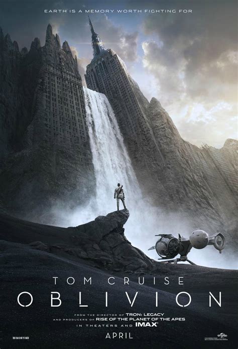 Oblivion 2013 International Movie Trailer Poster Tom Cruise Filmbook