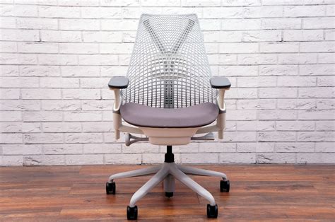 Herman Miller Sayl Task Chair In Grey White Office Resale
