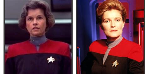 Star Trek Who Was The Original Captain Kathryn Janeway