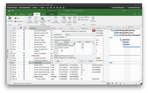 Learning Microsoft Project 2016 [Online Code] - Project Management Blog