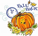 Fall Back Clip Art Daylight Saving Time