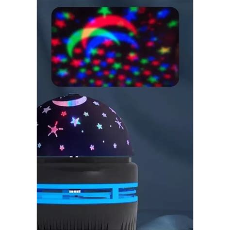 Mini Luminária Projetor Estrela Abajur Led 360º Lua Galaxy Shopee Brasil