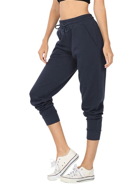 Thelovely Womens Soft Joggers Drawstring Elastic Waistband Sweatpants Workout Lounge Pants