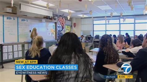 Lausd Introduces New Sex Education Classes For 4th Graders