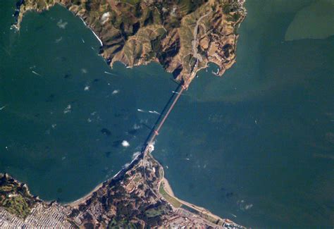 Nasa Visible Earth Golden Gate San Francisco California
