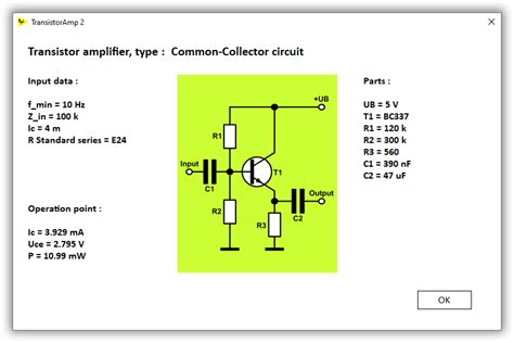 How To Design A Transistor Amp In Common Collector Configuration With