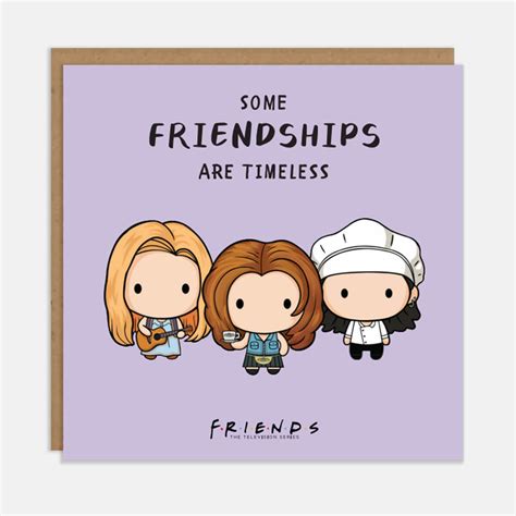 Friends Tv Show Galentines Day Card Some Friendships Are Timeless