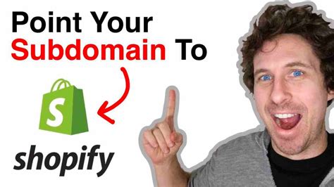 How To Point Your Subdomain To Shopify With Cname Dns Youtube