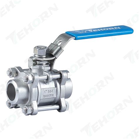 Stainless Steel PC Industrial Floating Ball Valve With Butt Weld End China Ball Valve And