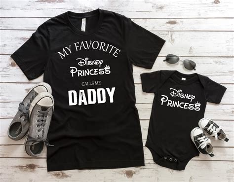 Disney Dad Shirt My Favorite Disney Princess Calls Me Daddy Shirt