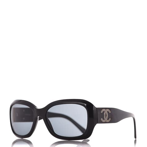 Chanel Cc Sunglasses 5102 Black 320332 Fashionphile