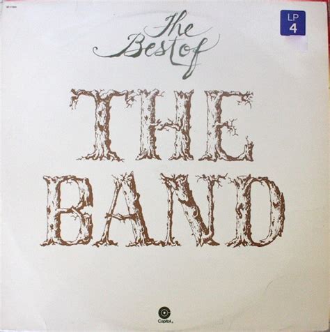 The Band The Best Of The Band 1976 Vinyl Discogs