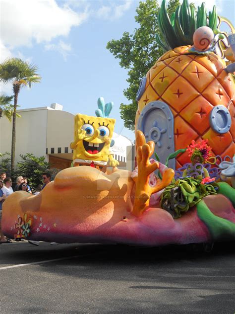 spongebob float by seasideserenade on deviantart