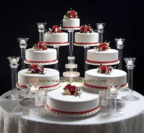 Highly recommend these stands, very versatile. Details about 8 TIER CASCADING WEDDING CAKE STAND / 8 TIER ...