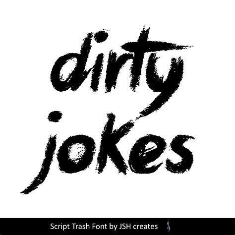 Dirty Jokes Font