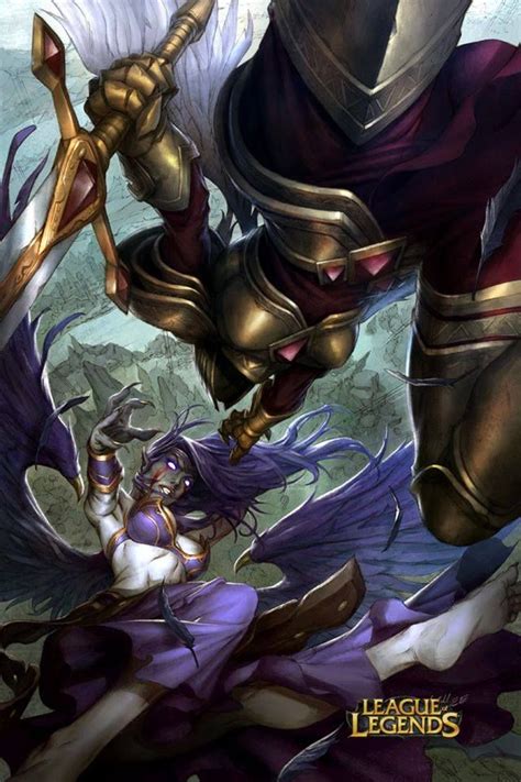 Morgana And Kayle Morgana League Of Legends Lol League Of Legends
