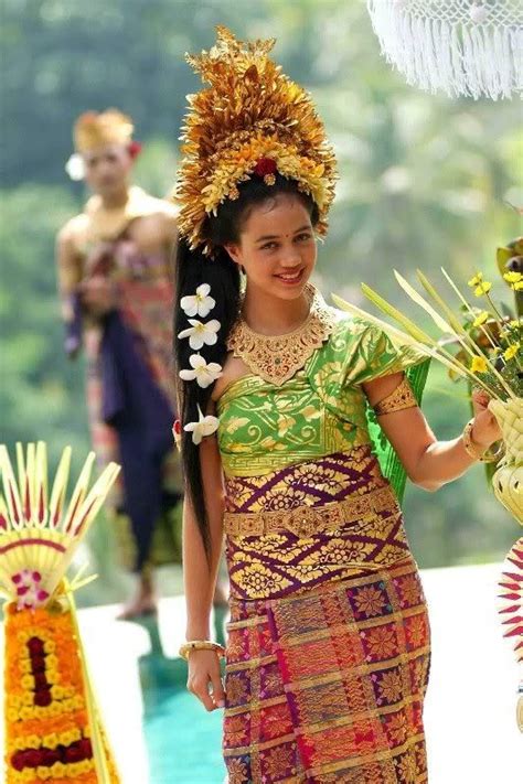 Balinese Woman Bali Is An Indonesian Island Indonesia Is Located In