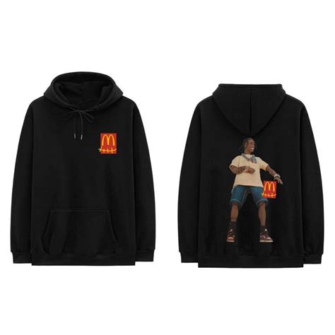 Travis Scott Mcdonalds Hoodie Travis Scott Merch Online Store