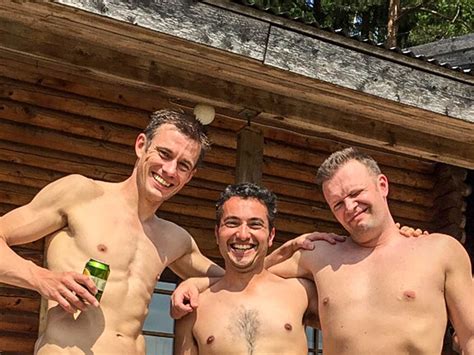 Naked Amateur Saunas First Butt Sex