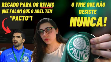 FORTALEZA 2x2 PALMEIRAS LÍDERES e um RECADO para os RIVAIS que falam