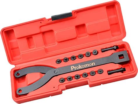 Prokomon Variable Cylinder Spanner Wrench Set 15pc Adjustable With