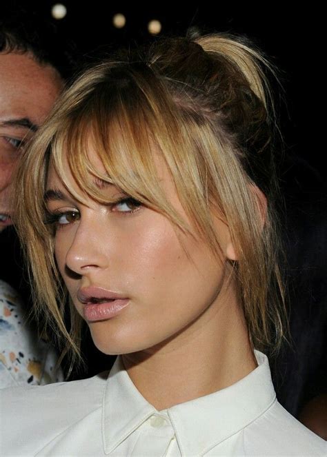 Maybe you would like to learn more about one of these? Hailey Baldwin | Hailey baldwin hair, Fringe haircut ...