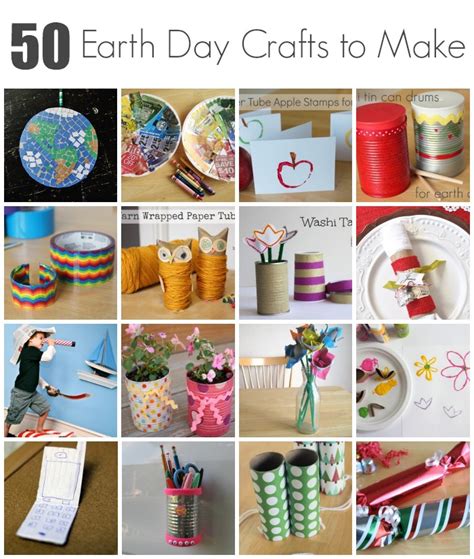 50 Earth Day Crafts To Make With Kids Make And Takes
