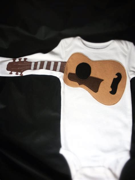Guitar Bodysuit Baby Clothes Amazing Acoustic Etsy Baby Baby