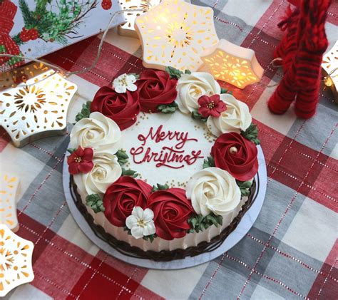 Top More Than 120 Buttercream Christmas Cake Ideas Latest Ineteachers