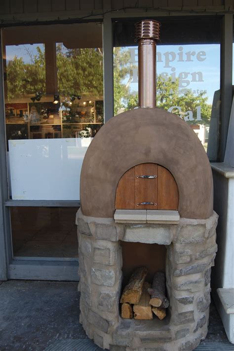 Small Pizza Oven Custom Fireplace Design In Orange County California
