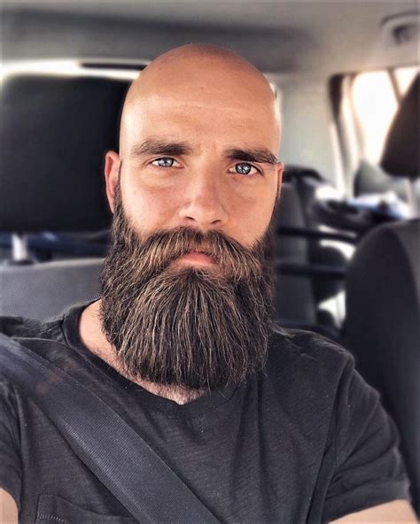 Nowadays, being bald means more masculinity and it's been reportedly said that huge ratio of men and women really like a beardo with a bald head! Pin by Mark M on Beards | Viking beard, Beard tips, Beard ...