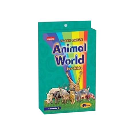 Animal World For Kids 48 Cards