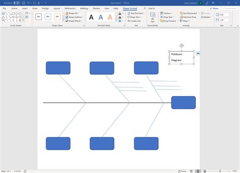 How To Make A Fishbone Diagram In Word Lucidchart Blog