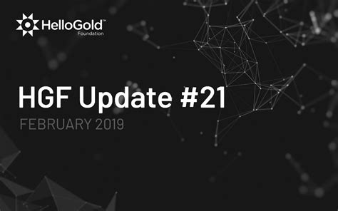 Met), through its subsidiaries and affiliates, is one of the largest. HelloGold Foundation Update #21- 17th March 2019 | by ...