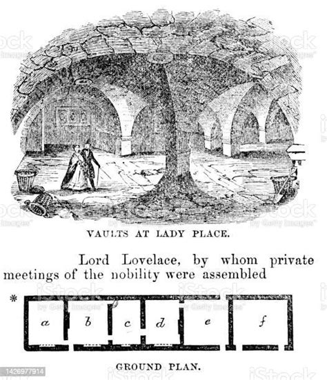 Underground Vaults In Lord Lovelaces House Plotting Parlor To Depose